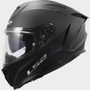 LS2 FF817 CHALLENGER II BLACK SOLID