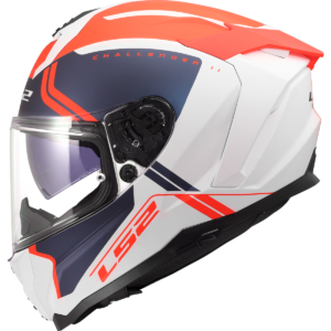 LS2 FF817 Challenger II Titan White Blue Red
