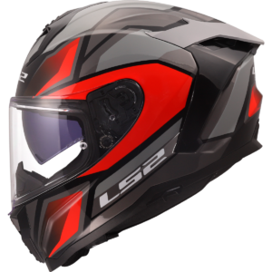 LS2 FF817 Challenger II Viper Grey Red