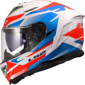 LS2 FF818 Storm III Komai White Blue Red