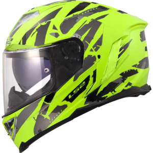 LS2 FF818 Storm III Kaos H-V Yellow